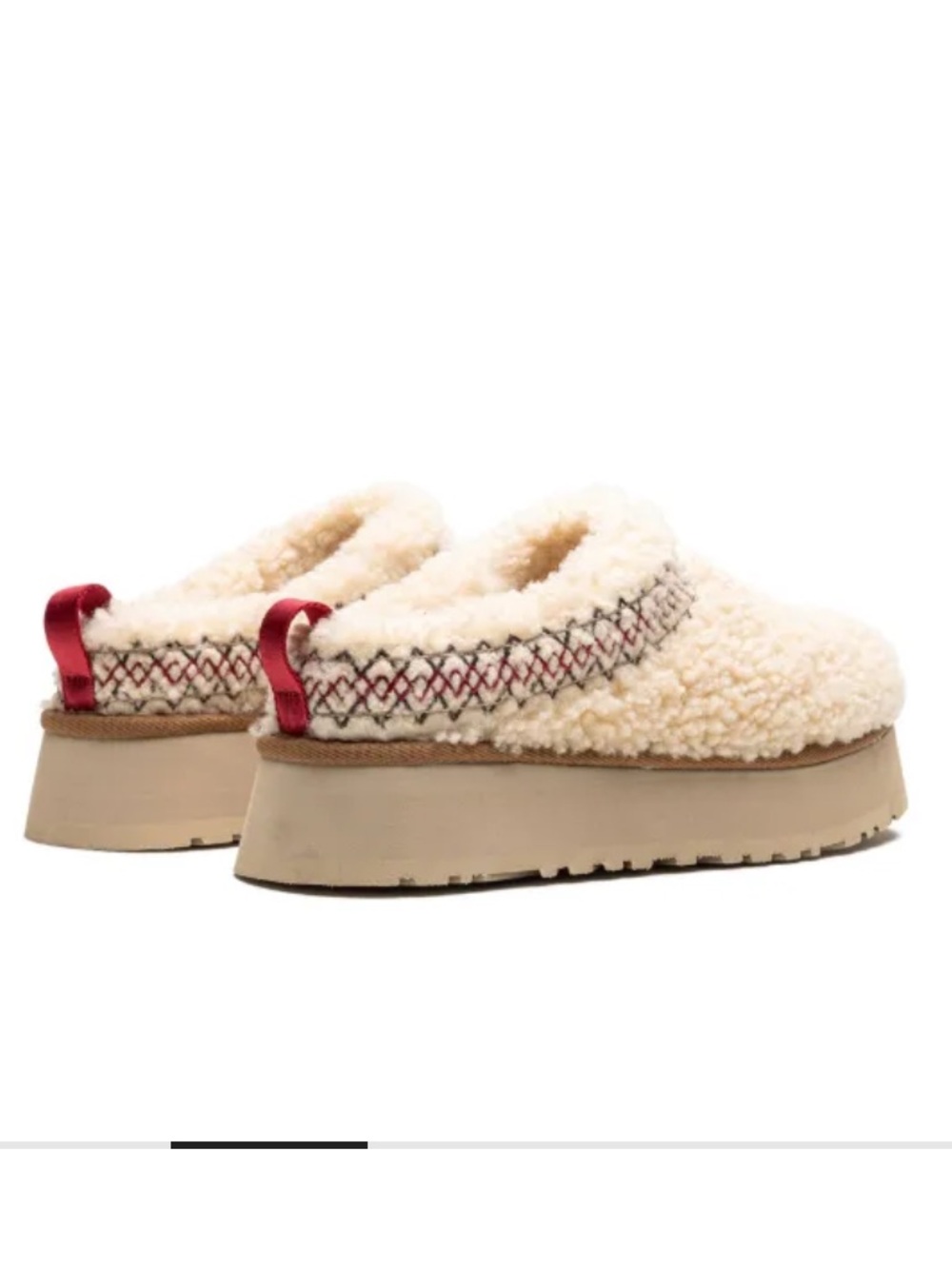 UGG Tazz Heritage Braid Slipper Size 10(41)